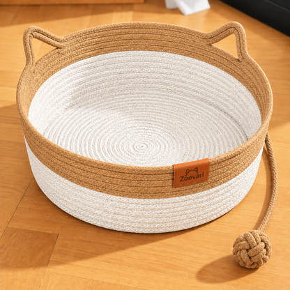 Felis™ Woven Cat Bed & Scratcher