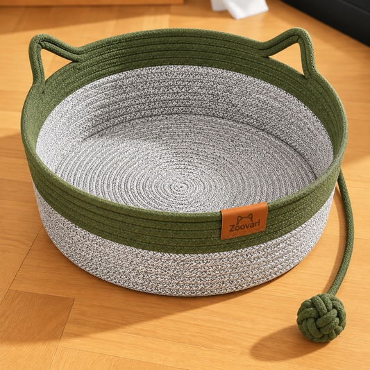 Felis™ Woven Cat Bed & Scratcher