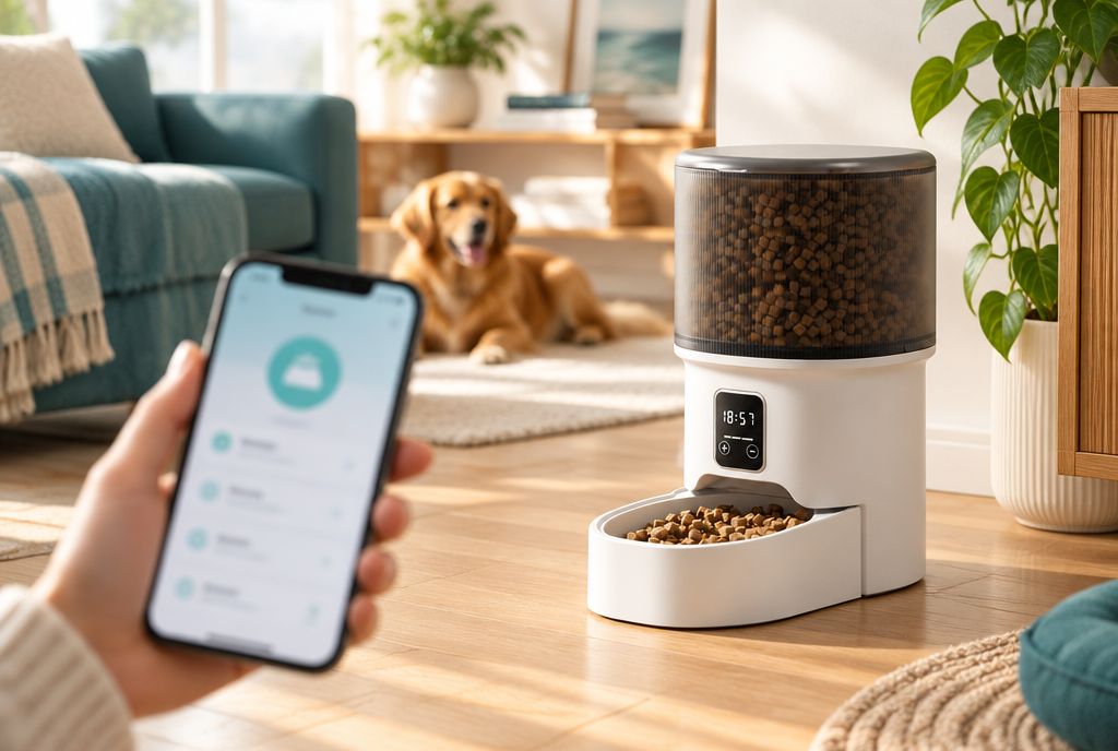 Zoovi™ WiFi Automatic Pet Feeder with App Control